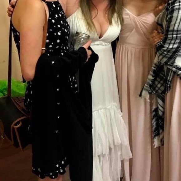 Bar III Black Polka Dot Dress - Picture 6 of 6